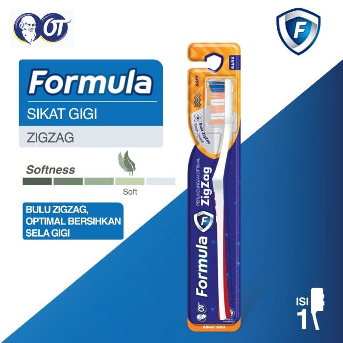 Formula Sikat Gigi ZigZag 1PCS