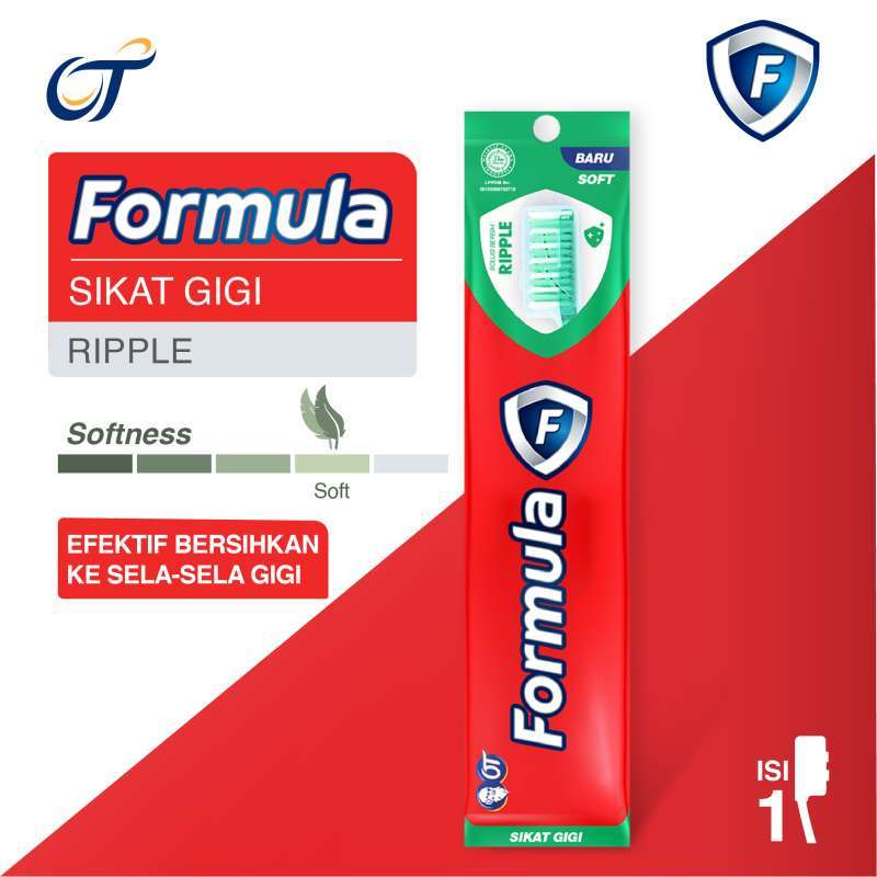 Formula Sikat Gigi Ripple 1PCS
