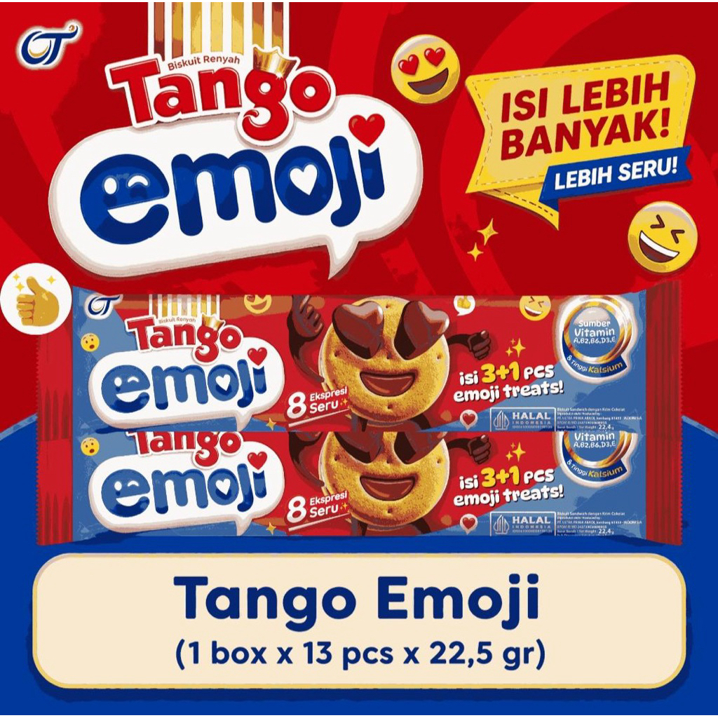 Tango Emoji Treats 22,4GR