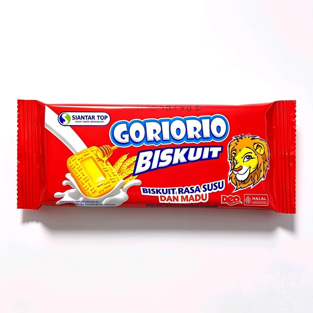 Siantar Top Goriorio Biskuit Susu & Madu 10x12GR