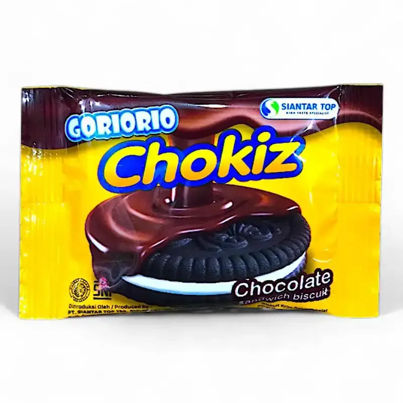 Siantar Top Goriorio Chokiz Chocolate 10x9,5GR