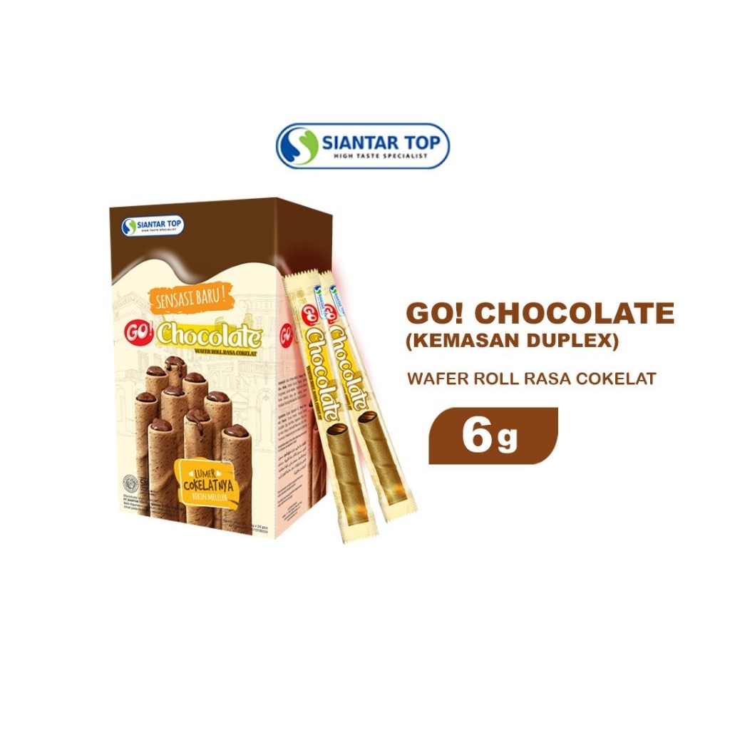 Siantar Top Go Chocolate 24X6GR