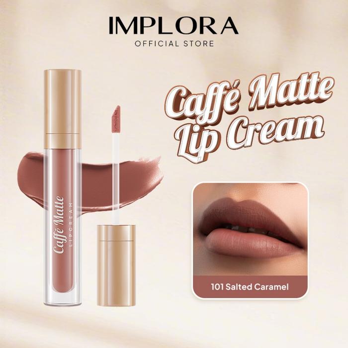 Implora Caffe Matte Lipcream 101 Salted Caramel