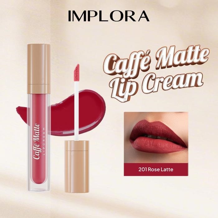 Implora Caffe Matte Lipcream 201 Rose Latte