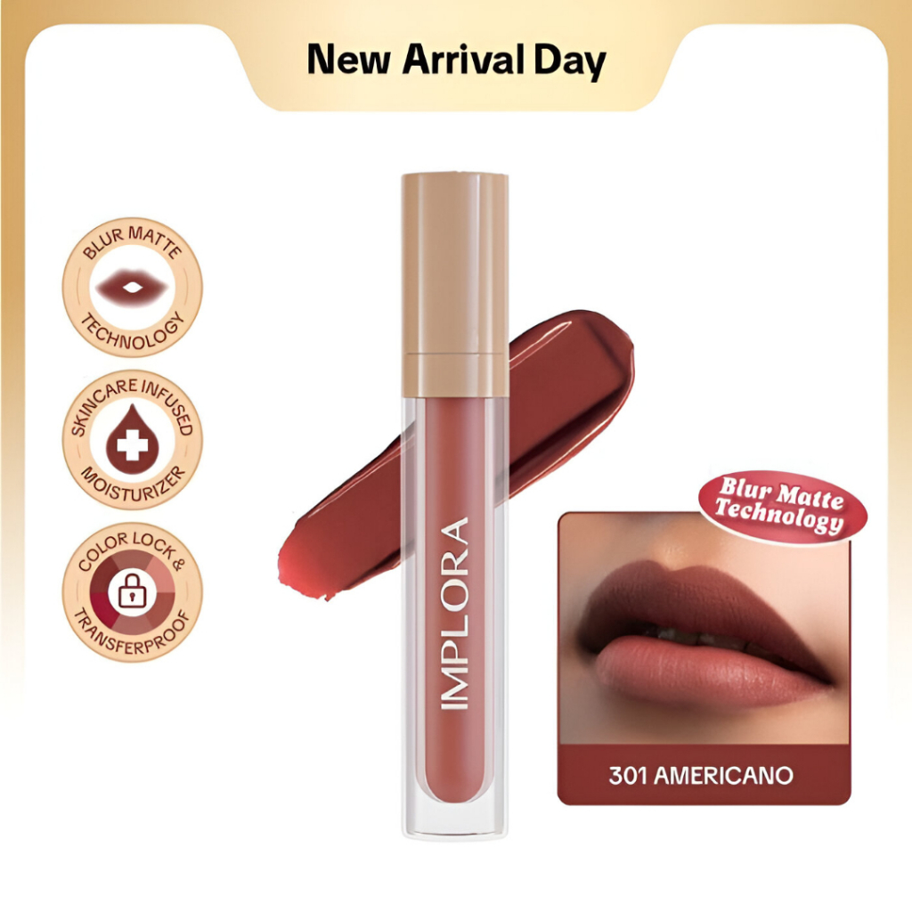 Implora Caffe Matte Lipcream 301 Americano