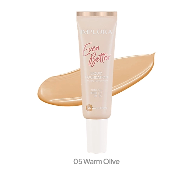 Implora Even Better Liquid Foundation Warm Olive 05