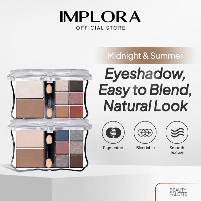Implora Eyeshadow 8 Col Summer
