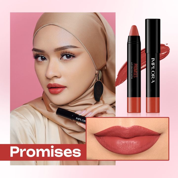 Implora Lip Crayon Satin Promises