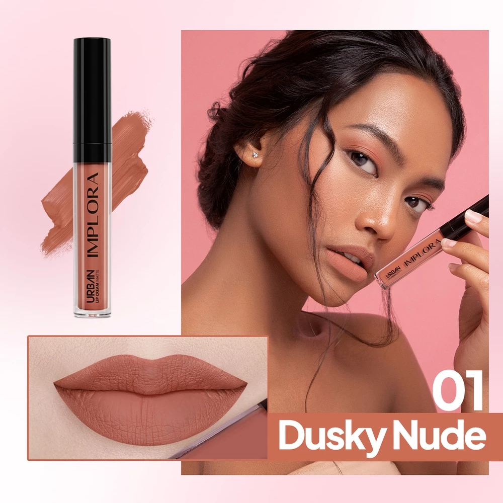 Implora Lip Cream Matte Dusky Nude