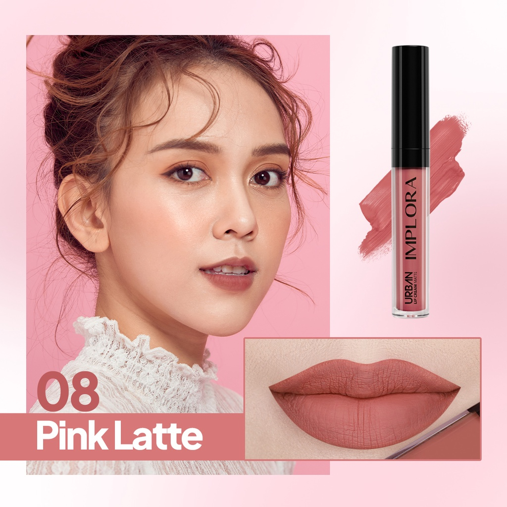 Implora Lip Cream Matte Pink Latte