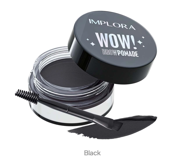 Implora Wow Brow Pomade Black