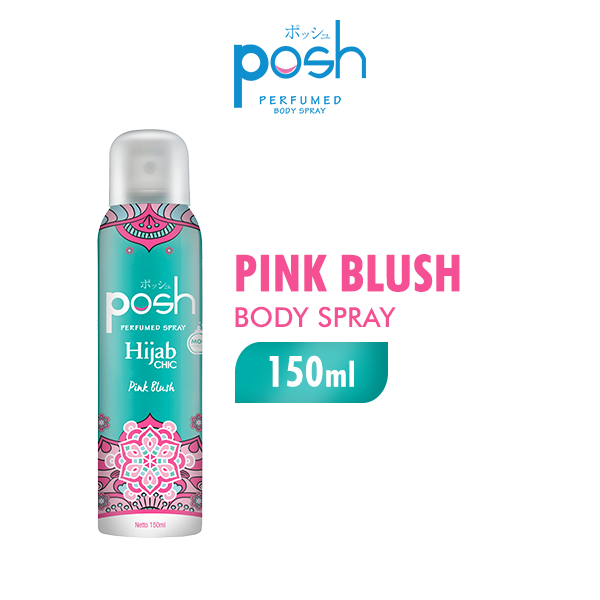 Posh Hijab Perfumed Spray Pink Blush 150ML
