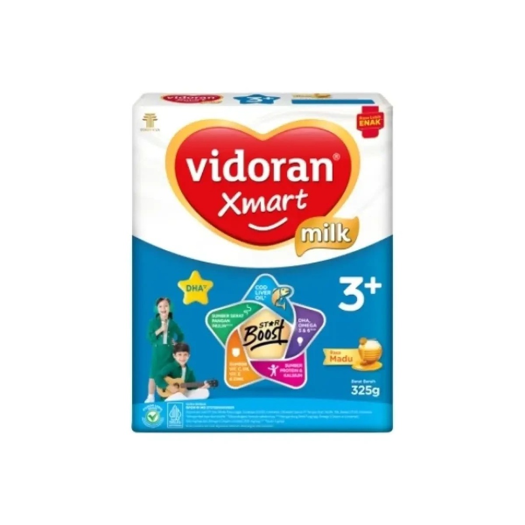 Vidoran Xmart Milk 5+ Madu 325GR