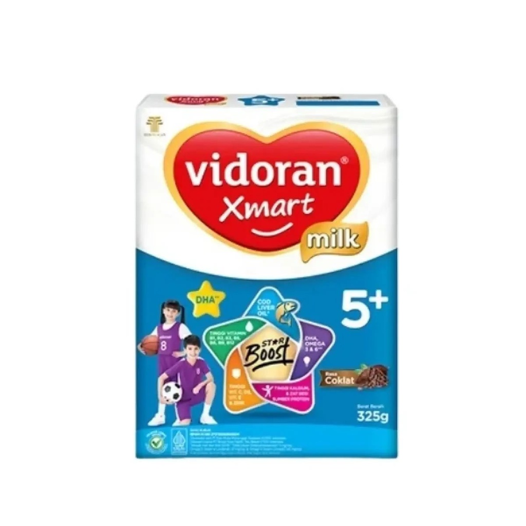 Vidoran Xmart Milk 5+ Coklat 325GR