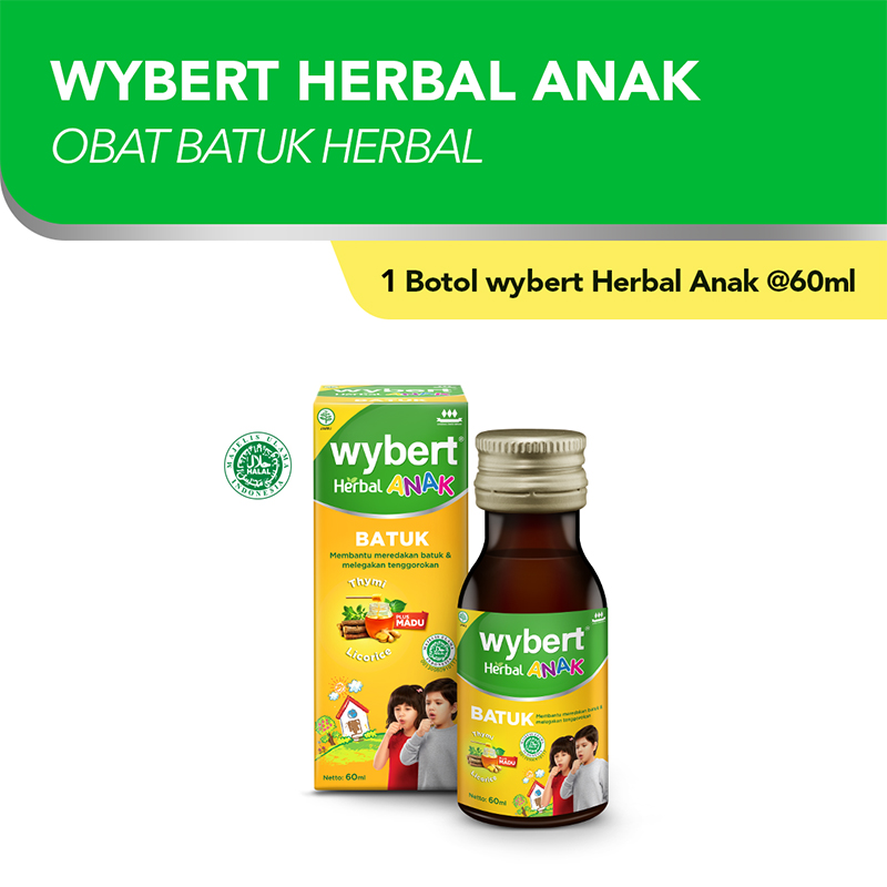 WyBert Herbal Batuk Anak 60ML