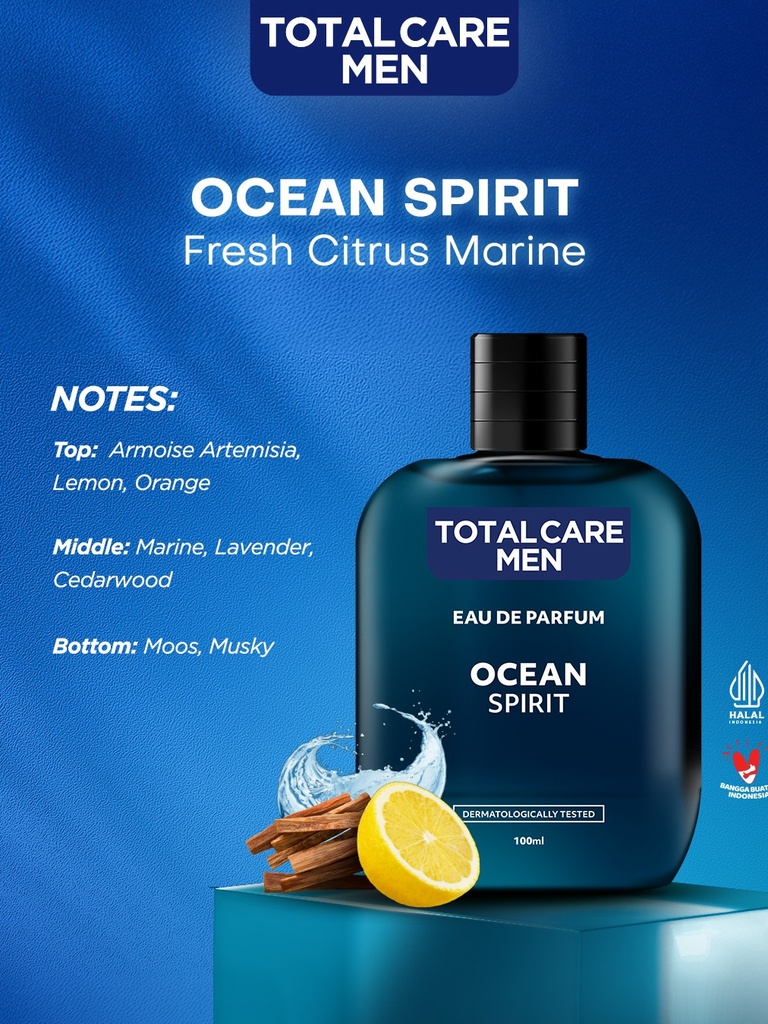 TotalCare Men Ocean Spirit 100ML
