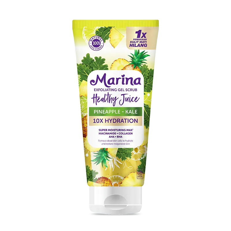 Marina Gel Scrub Healthy Juice Pineapple-Kale 150ML