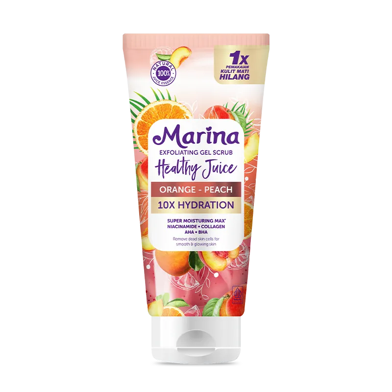 Marina Gel Scrub Healthy Juice Orange-Peach 150ML