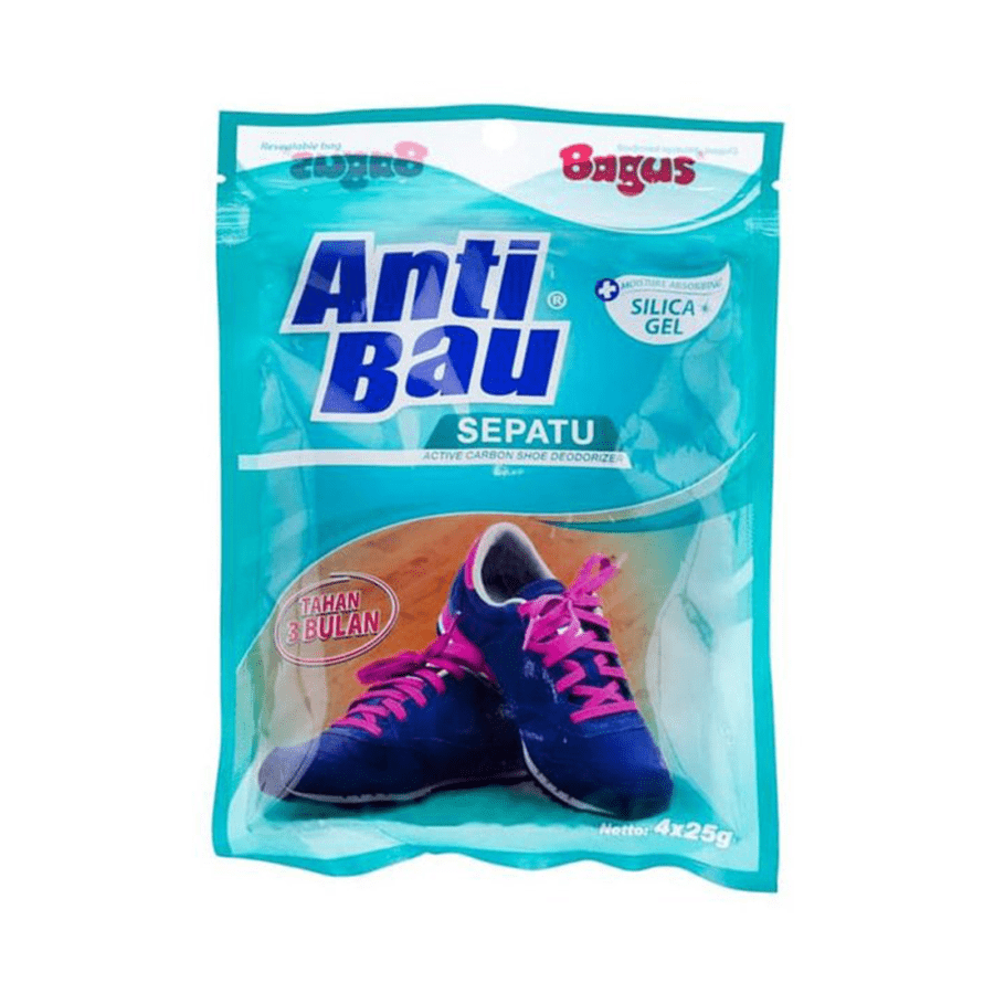 Bagus Anti Bau Sepatu 4 X 25 Gr