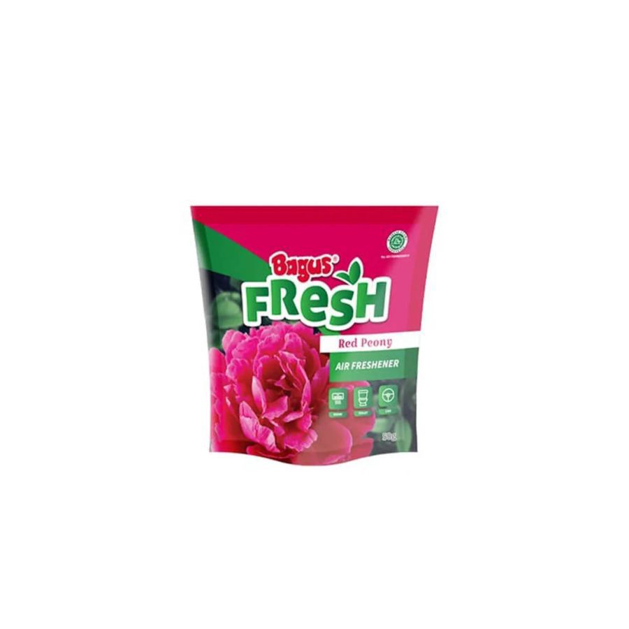 Bagus Fresh Air Freshener Pouch 50g - Red Peony