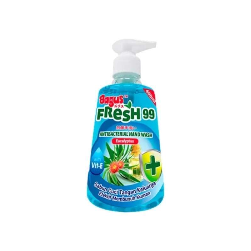 Bagus FRESH 99 H. Wash Botol 400ml - Eucalyptus