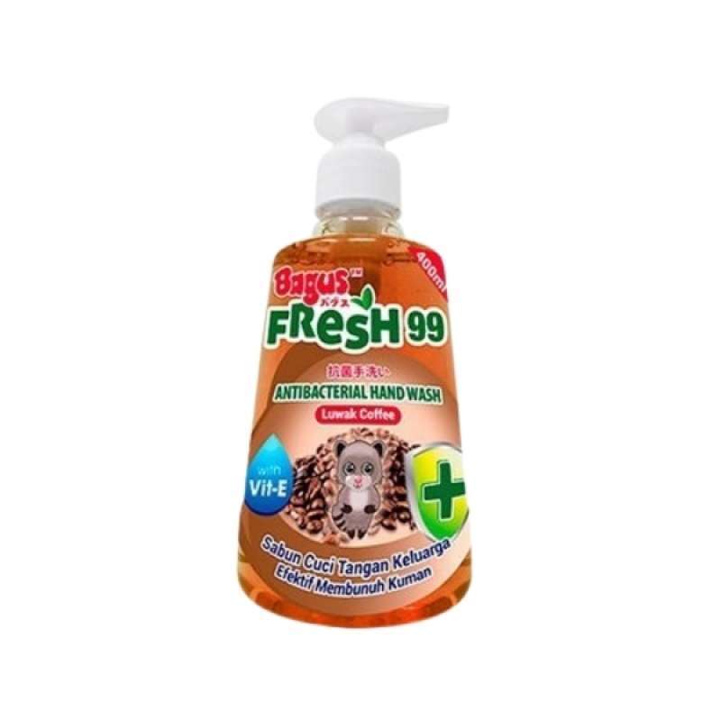 Bagus FRESH 99 H. Wash Botol 400ml - Luwak Coffee