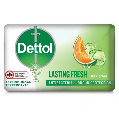 Dettol Bar Soap Lasting Fresh Honeydew&Cucumber 60GR
