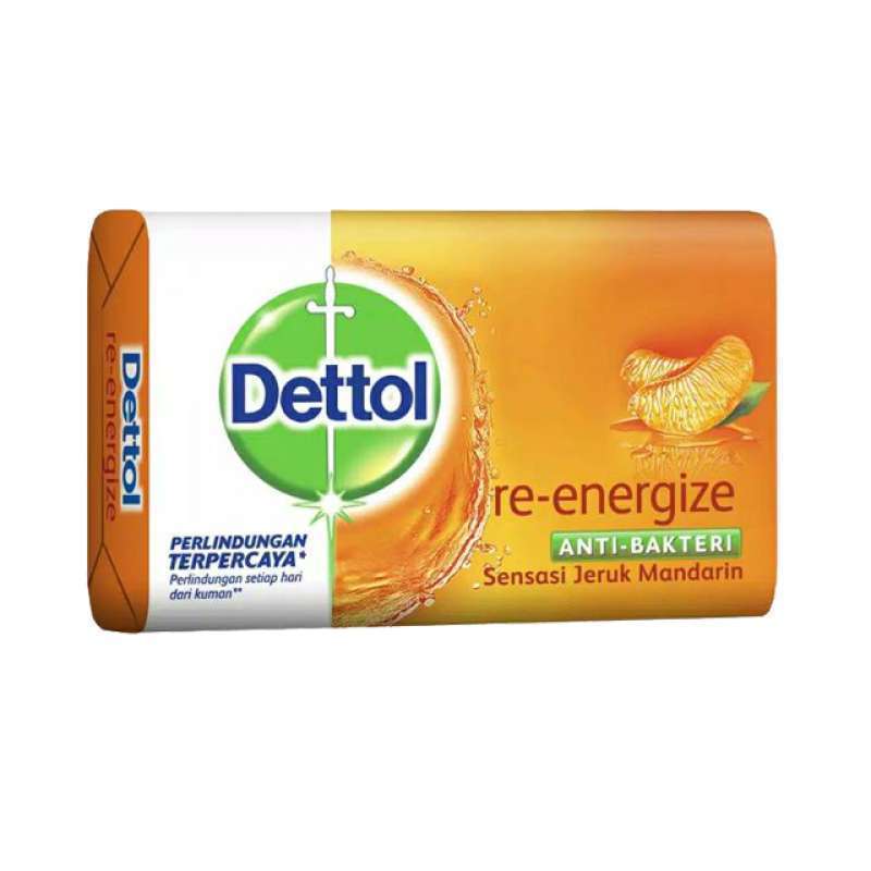 Dettol Bar Soap Re-Energize Mandarin Orange 60GR