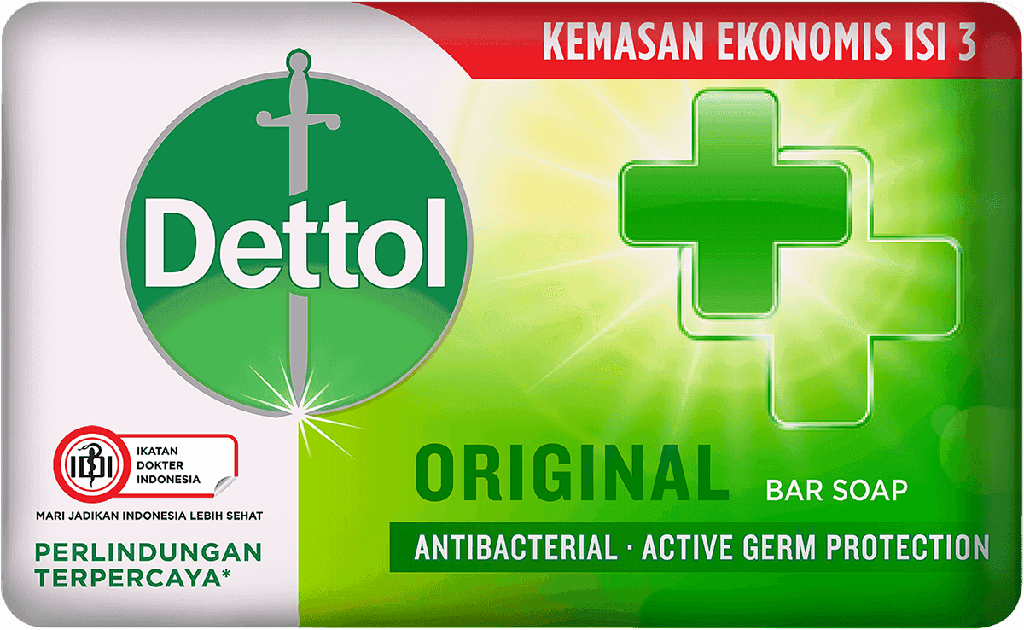 Dettol Bar Soap Original 3X60GR