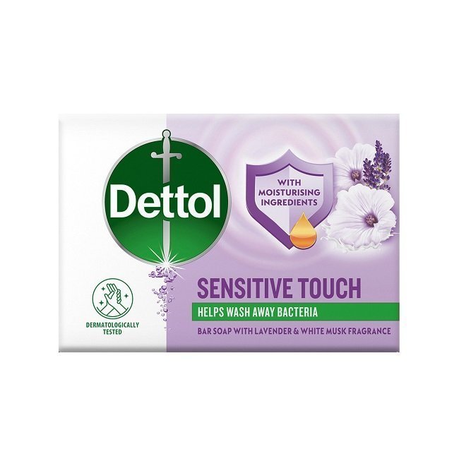 Dettol Bar Soap Sensitive Lavender&White Musk 100GR