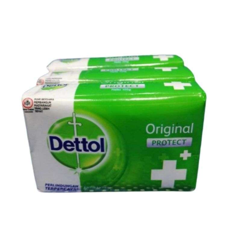 Dettol Bar Soap Orgininal 3X100GR