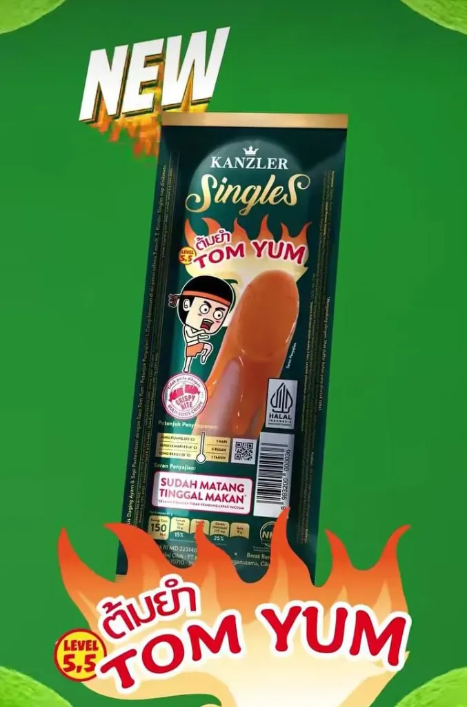 Kanzler Singles Tomyum 60GR