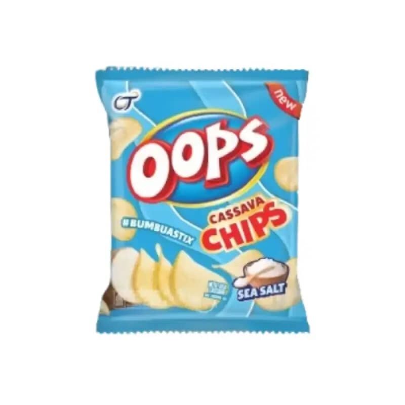 Oops Casava Chips Sea Salt 20GR