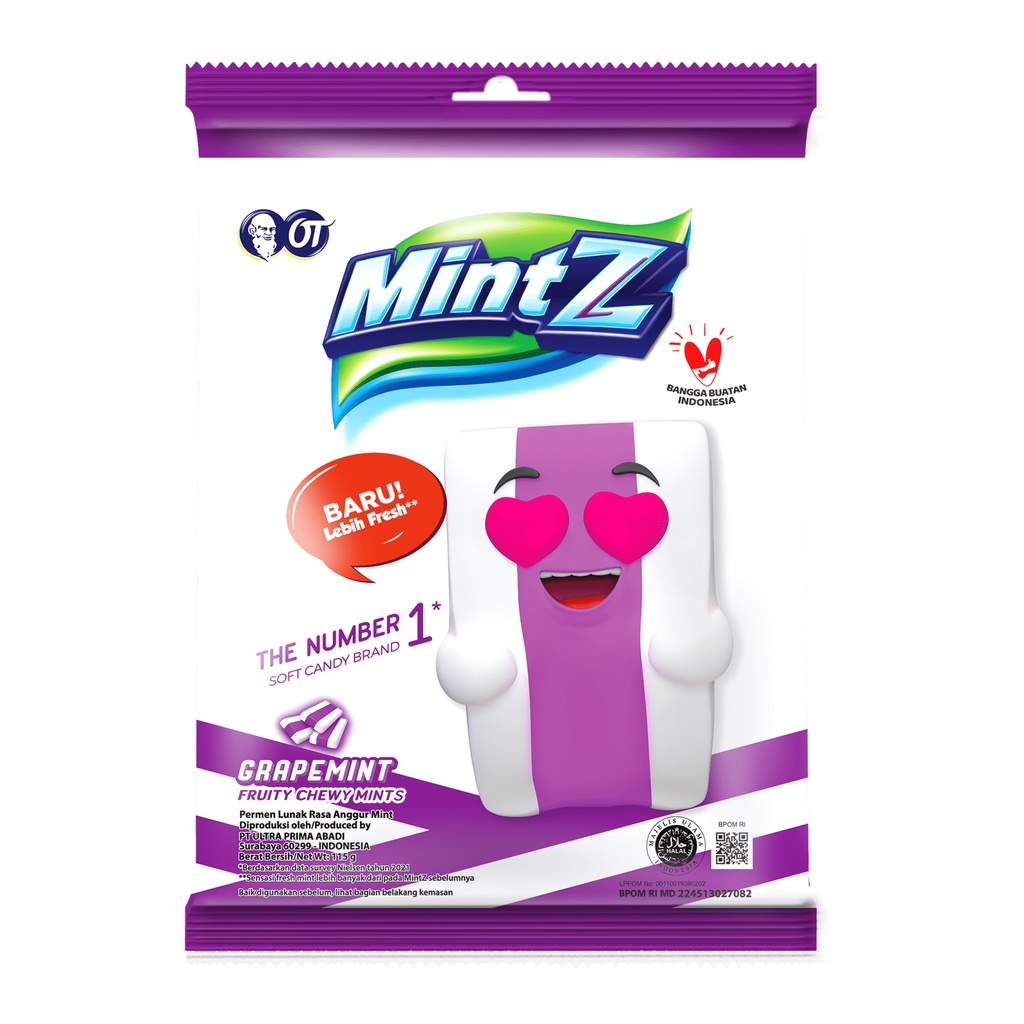 Mintz Grape Mints 99GR