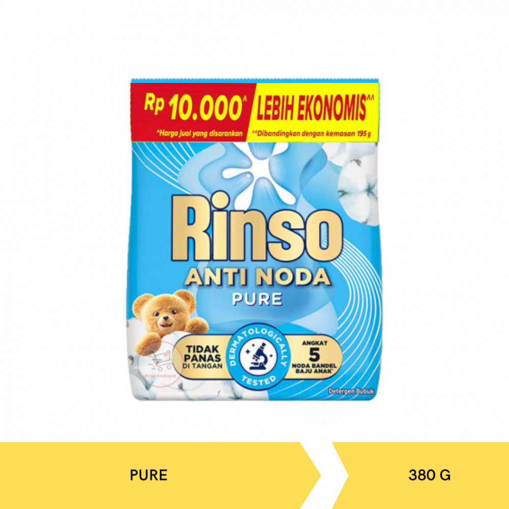 Rinso Pure Pwd 380GR