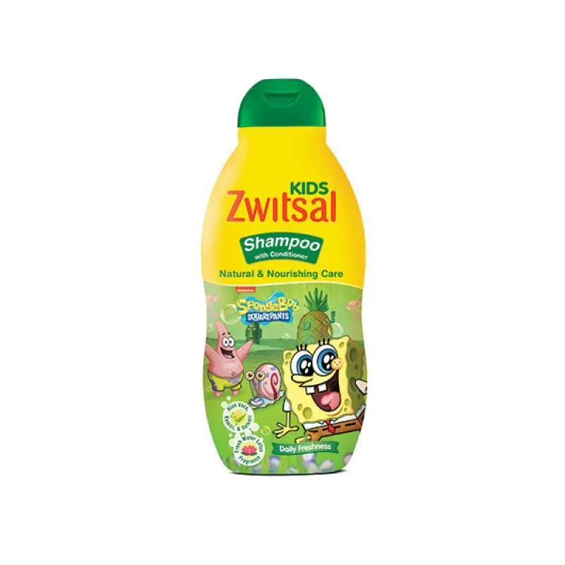 Zwitsal Kids Shp Grn Nat&Nrsh 180ML