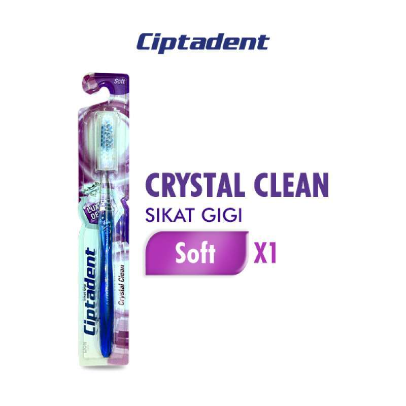 Ciptadent Sikat Gigi Crystal Clean Soft 1PCS