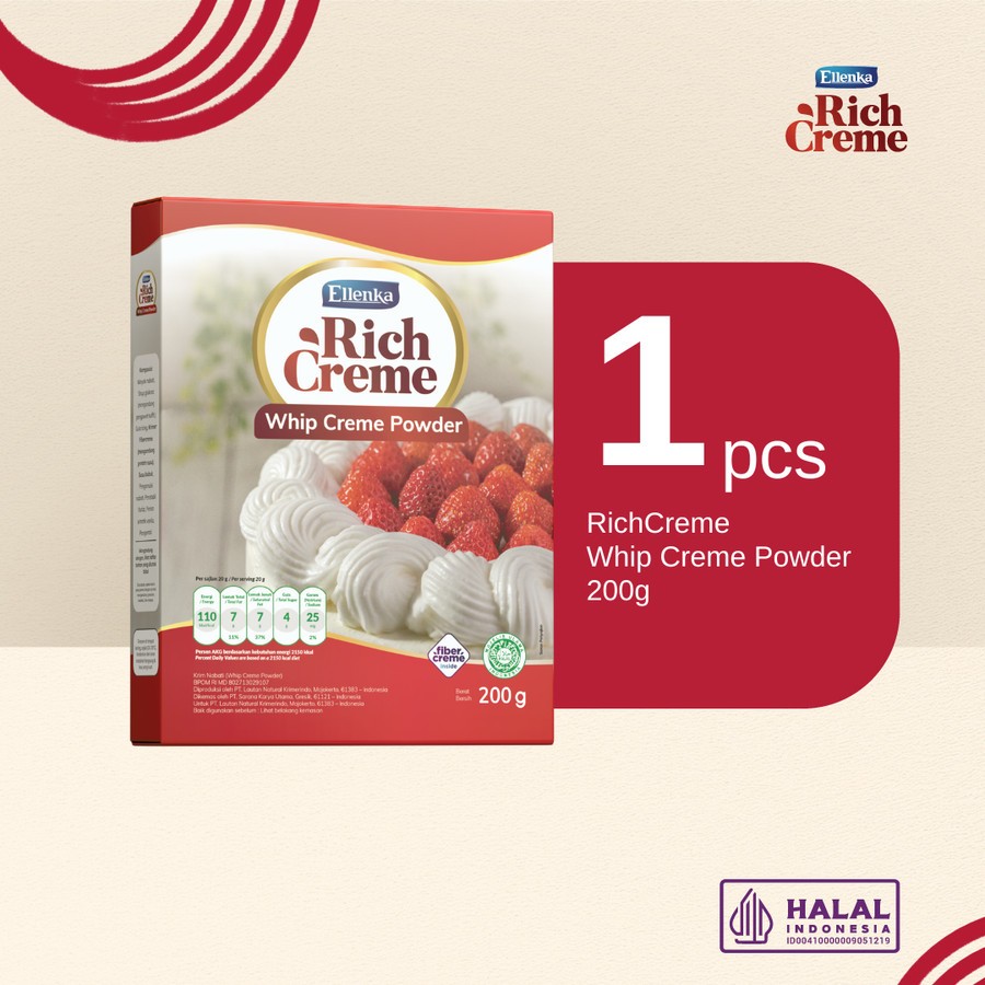 Rich Creme Whipping Cream 200G