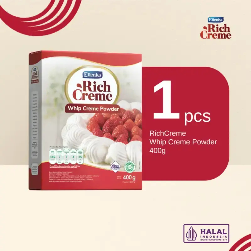 Rich Creme Whipping Cream 400G