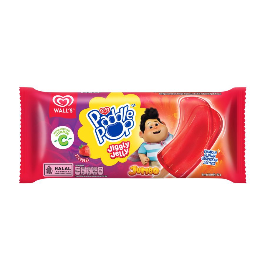Walls Paddle Pop Jiggly Jelly 60ML