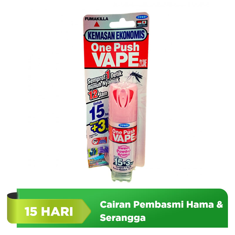 Vape ONE PUSH 15 HR SWEET POWDER