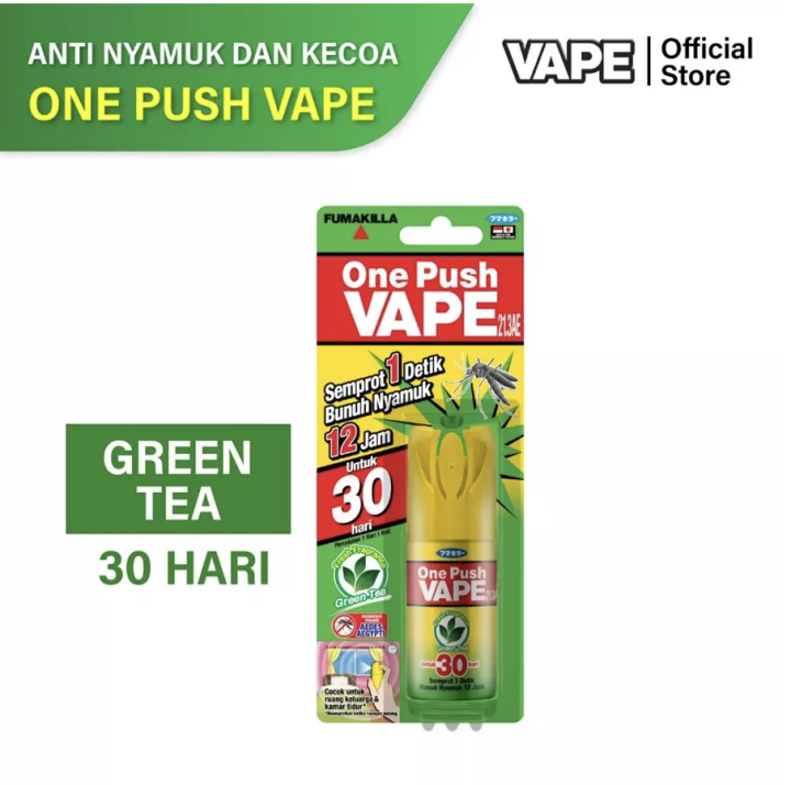 VAPE ONE PUSH 30 HR GREEN TEA