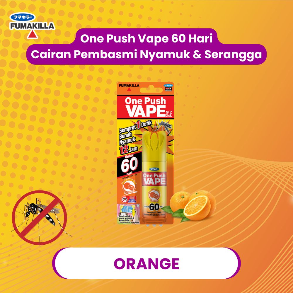 VAPE ONE PUSH 60 HR ORANGE