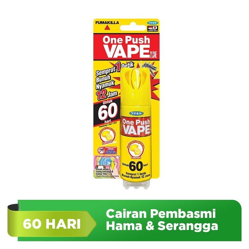 VAPE ONE PUSH 60 HR LEMON
