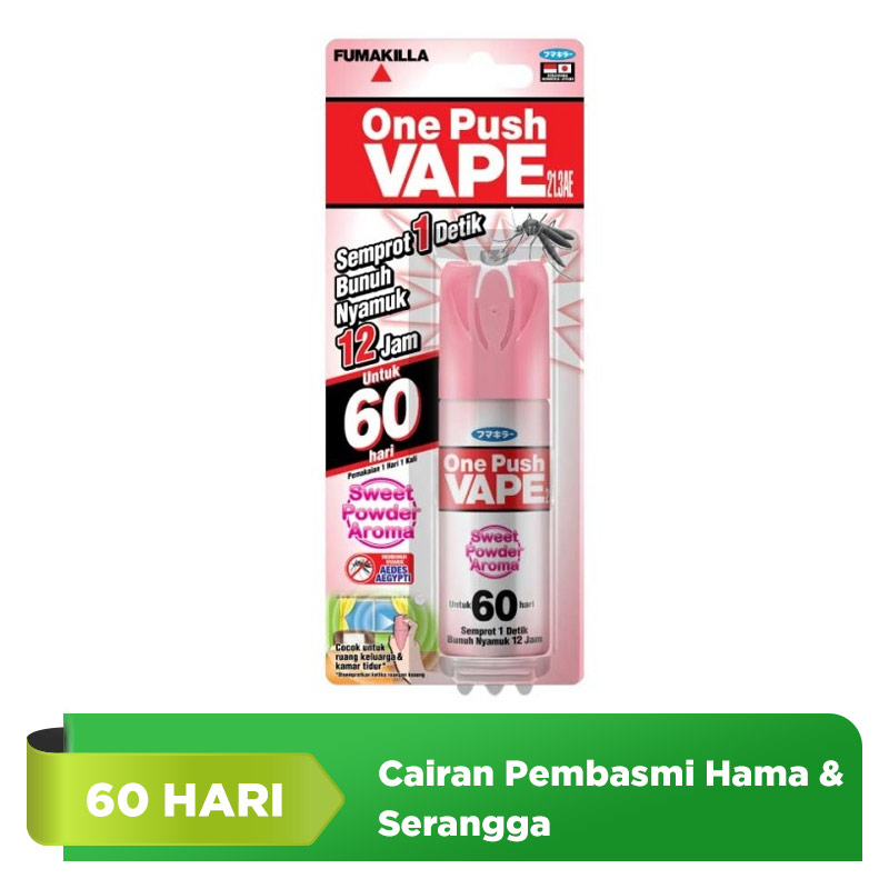 VAPE ONE PUSH 60 HR SWEET POWDER