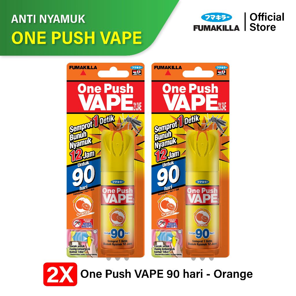 Vape ONE PUSH 90 HR ORANGE