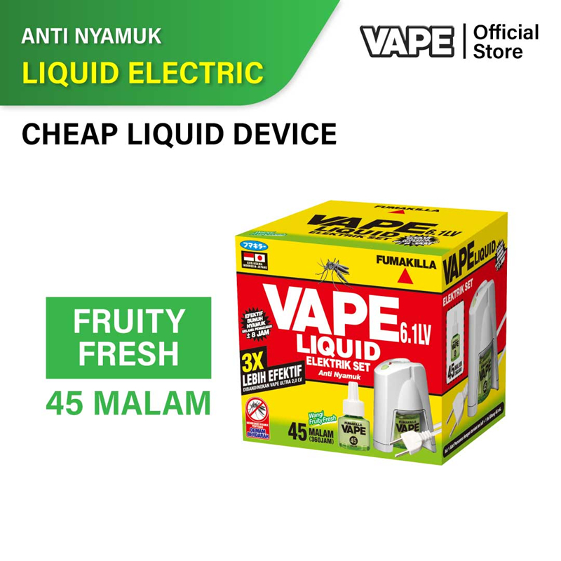 VAP ELKTR CHEAP LIQ DEVICE 45 MALAM 6X