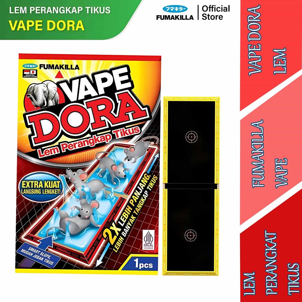 Vape DORA LEM PERANGKAP TIKUS