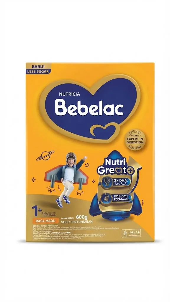 Bebelac 1+ 1-3 Tahun Madu 600GR