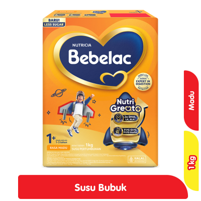 Bebelac 1+ 1-3 Tahun Madu 1KG
